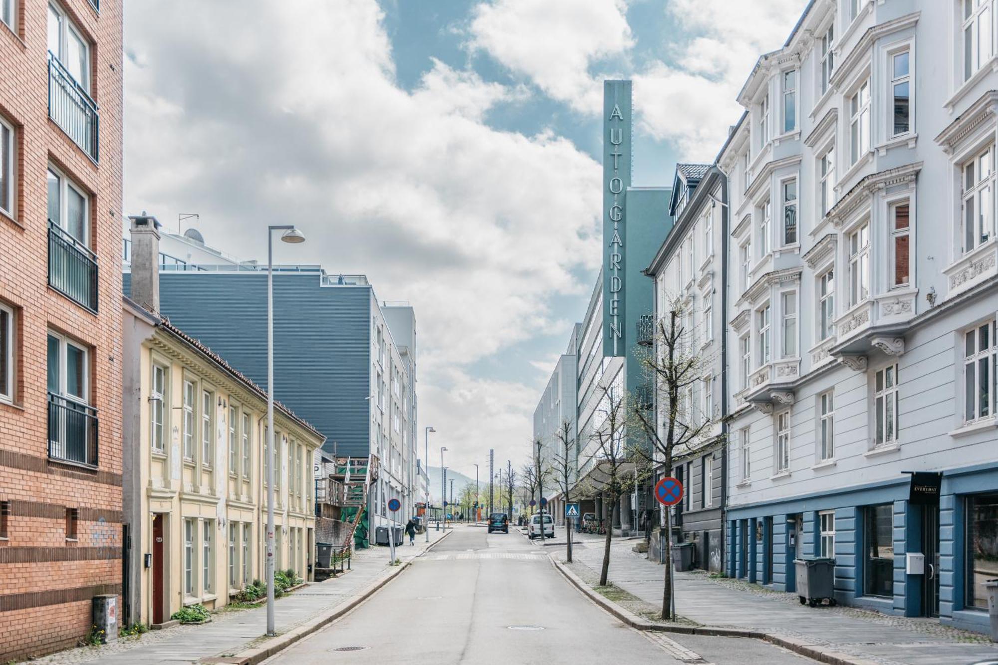 Stay Urban - Scandinavian Comfort With Private Balcony Берген Экстерьер фото